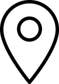 Map Pin Outline Svg Vector, Free Vectors File